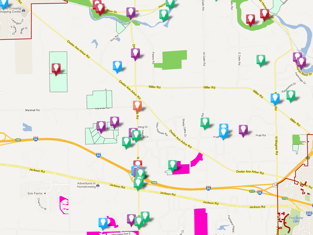 View maps and comments in fullscreen